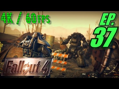 Fallout 4 Walkthrough in 4K Ultra HD / 60fps, Part 37: Fat Man at Robotics Disposal Ground