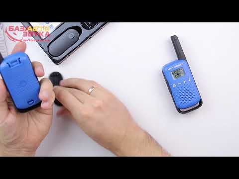 Motorola Talkabout T42 twin pack Blue