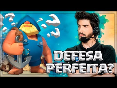 MONTEI O DECK DE PESCADOR COM DEFESA PERFEITA NO CLASH ROYALE??
