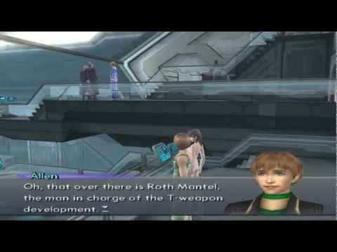 Xenosaga III HD Cutscene 042 - Roth Mantel (CAT Testing Ground) - JAPANESE - SWIMSUIT MODE