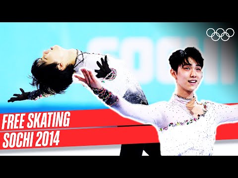 🇯🇵 Yuzuru Hanyu's Incredible Free Skating routine at Sochi 2014! 🥇⛸