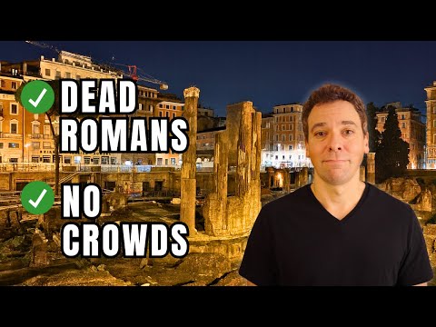 ROME at Night: Hidden Gems, History & No Crowds with a New Friend