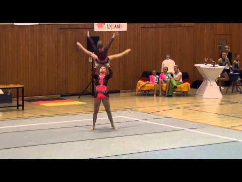 DM Jr Sr Aachen 2014   110   026   WP   Junior 1   Com   GER   TV Ebersbach, Franziska Schmid & Tari