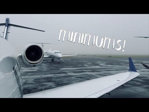4K | Pilot's View | Breaking Out at Minimums at Nantucket