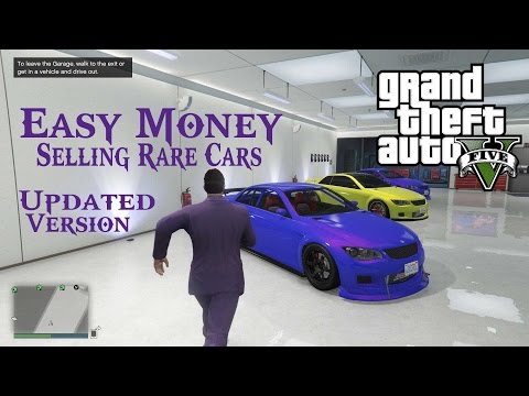 GTA 5 Online Tips Ep #18 - Easy Money Selling Rare Cars Updated 2017! (HD)