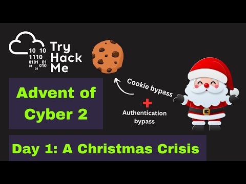 Advent of Cyber 2 - Day 1 | Cookie Authentication Bypass (TryHackMe Walkthrough)