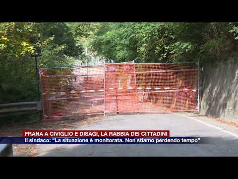 Etg - Frana a Civiglio e disagi, la rabbia dei cittadini. Il sindaco: “La situazione è monitorata”