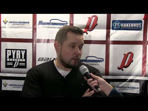 3.3.2018 Pyry - Koovee Playoffs Lehdistötilaisuus