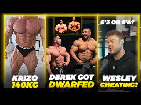 Derek Lunsford VS Larry Wheels + Wesley Vissers CHEATING With His Height? + Krizo Looks CRAZY