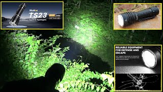 Wurkkos TS23 Flashlight Now 30% OFF - Review 5000LM 482M Throw ($43) Now With Attack Head