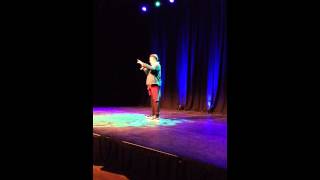 MidKent's Got Talent winner Georgia Murray performing at our Student Awards