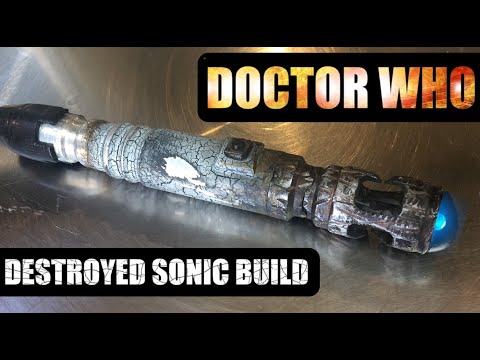 10Th Doctor Destroyed Sonic Screwdriver Build
