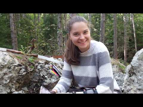 Anna lernt Bogenschießen -Teil 5 - Erstes mal mitschreiben am Parcours und Feedback an die Community