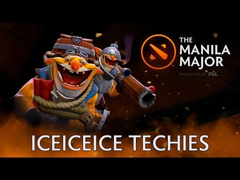 Techies picked in Manila Major by iceiceice — Dota 2
