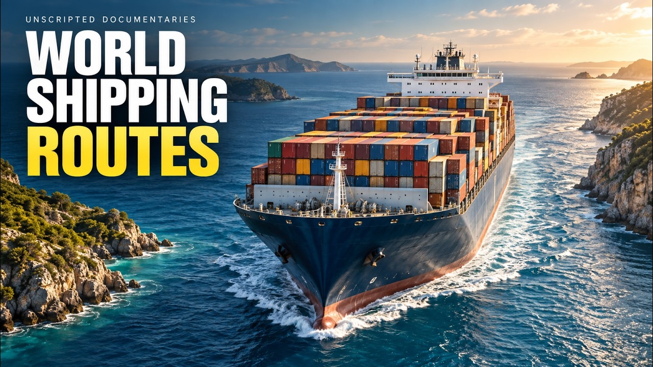 04. World Shipping Routes Explained | The Narrow Passages Connecting Our Planet