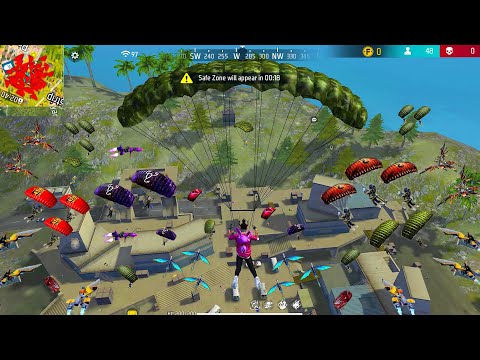 58 kills 💪 WOODPECKER+M1887 99%Headshot Rate ⚡| Solo Vs Squad Full Gameplay | intel i9 🖥 Freefire