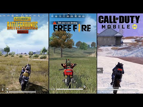 PUBG MOBILE vs. CALL OF DUTY MOBILE vs FREE FIRE Comparison @eddaniss7117