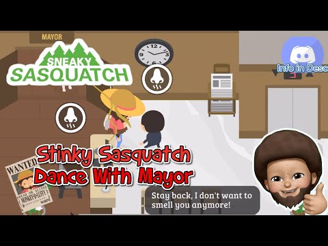 Sneaky Sasquatch - Stinky Sasquatch Dance with Mayor