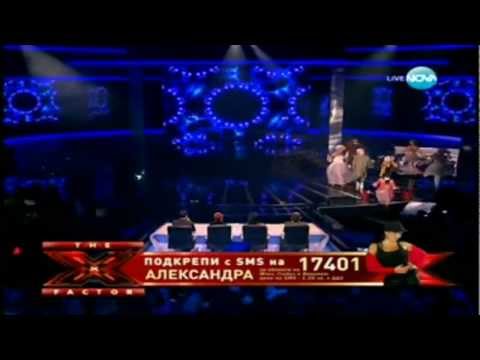 Semifinal X Factor, Alexandra (Sanny), Adele Rumour has it & Someone like you