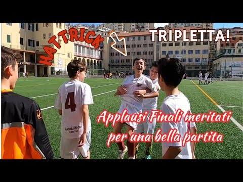 US #donbosco  - Little Club #james Esordienti 2011 #calcio #genova Simone Costarelli #hattrick