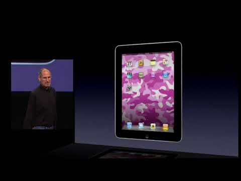 Steve Jobs Apple - iPad Launch January 2010