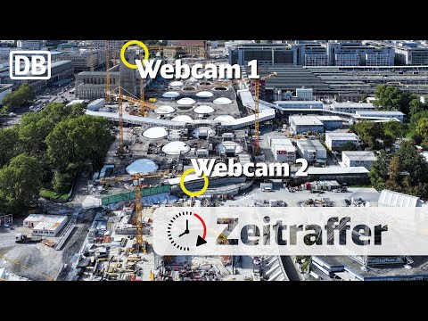 Zeitraffer Stuttgart 21: Beeindruckender Baufortschritt am künftigen Hauptbahnhof