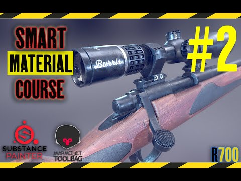 Creating Smart Materials in Substance Painter #2