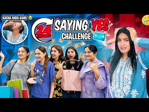 EXTREME SAYING YES CHALLENGE WITH SISTROLOGY FAMILY FOR 24 HOURS ????????