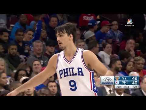 Dario Saric vs New York Knicks 03.03.2017 (21Pts)