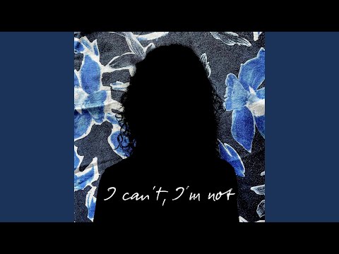 I Can't, I'm Not