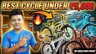 Top 5 Best Cycles Under 5000 in India | Mountainbikes Under ₹5,000 | Best MTB IN ₹5K | MTB | BMX