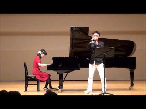 住居学科 Midnight Sky (作曲；成田素世） tp;中原英則、piano;成田素世　2013.11.17