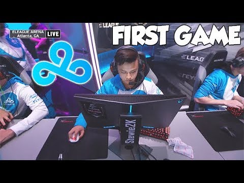 Cloud9 First Game At Eleague Major 2018! Vs EnVyUs!