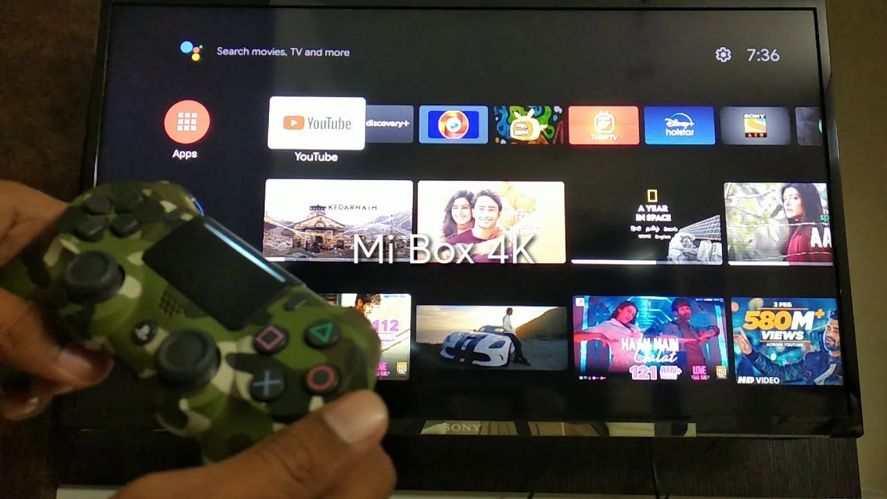 How to connect PS4 Dualshock 4 controller to Mi Box 4K / Android TV