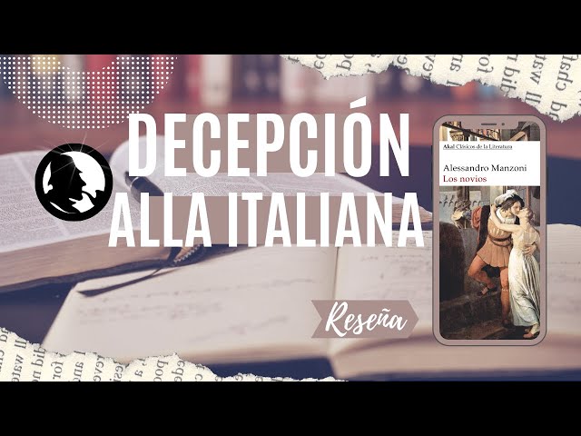 Vídeo relacionado con Los novios. Novela. Traducción de Mª Nieves Muñiz. Prólogo de Bruno Rosada. b...