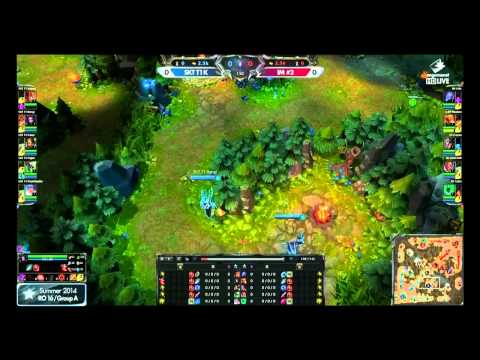 LOL CHAMPIONS SUMMER 2014 (SKT T1 K vs. IM #2) Match1