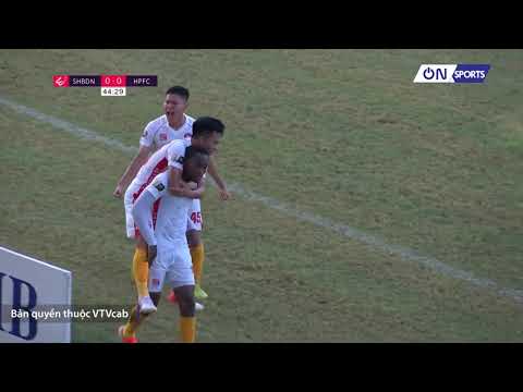 Siêu phẩm của Andre Fagan cho Hải Phòng vào lưới SHB Đà Nẵng