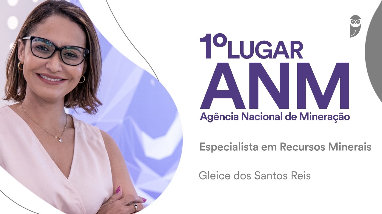 ANM MT: Conheça Gleice Reis, aprovada em 1° lugar para Especialista em Recursos Minerais - Geologia