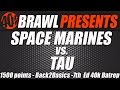 40K Brawl! Iron Hands Vs Tau B2B 1500pts B2B Batrep
