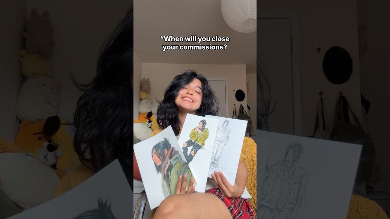 When they ask if my commissions are open #illustrators #art #drawing #illustratorlife #commission