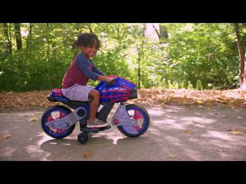 #Huffy Bike Guide: 6V Spider Man Motorcycle Ride On