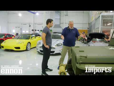 Legend or Fact, when Enzo Ferrari was introduced to the Ford Military Jeep #FORDGPW & Steve Matchett