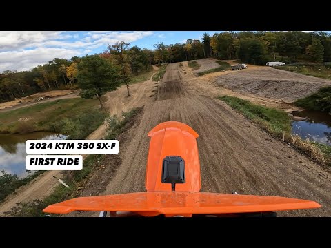 First Ride on a 2024 KTM 350 SX-F! | Tomahawk MX