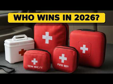 Travel-First Aid-Kit Car-Home 300PCS Survival-Kit Outdoor-Adventure - Small Portable Red Emergency Essential Sets Office Hiking Camping Business Public Must Have First Aid Gear Equipment 1st Aid video review thumbnail