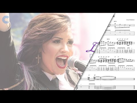Cello - Let it Go - Demi Lovato - Sheet Music, Chords, & Vocals