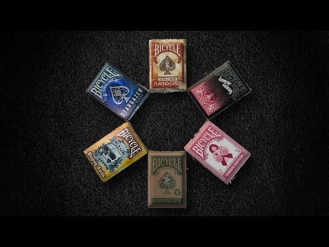 6 More Bicycle Card Decks for Everyday Carry