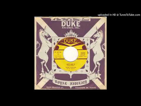 LESTER WILLIAMS - LET'S DO IT (1954)