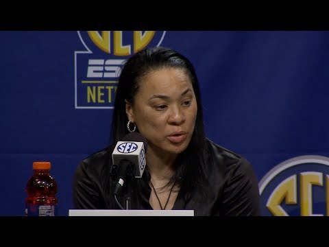 POSTGAME: Dawn Staley, A'ja Wilson, Doniyah Cliney on Georgia — 3/3/18
