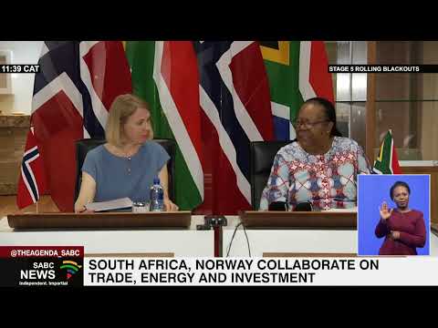 South Africa, Norway collaborate on trade, energy and investment