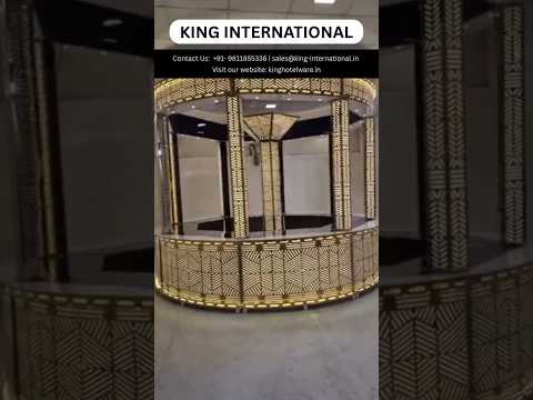 Stainless Steel Chat Counter Stainless Steel Reception Interaction Desk